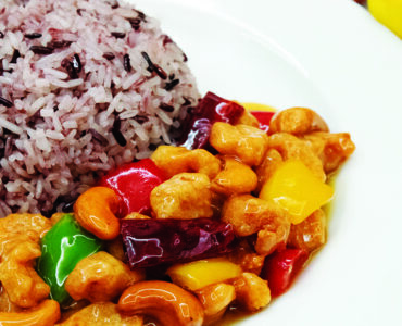 Stir-Fried Soy Ptotein with Cashew Nuts